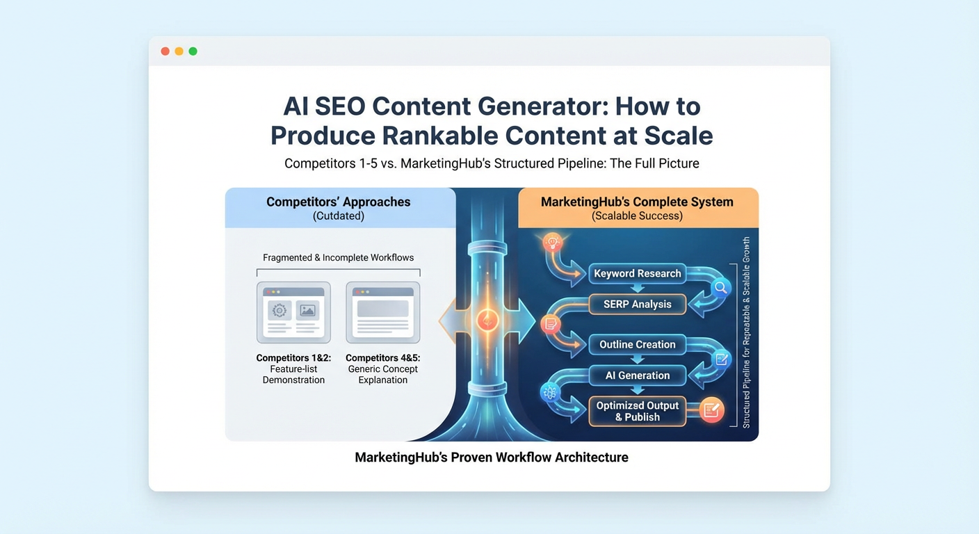 ai seo content generator: AI SEO Content Generator: How to Produce Rankable Content at Scale